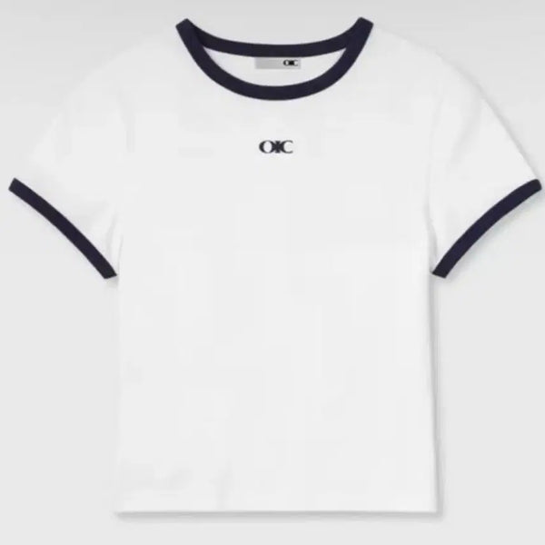 [BUNJANG] 5252 by OIOI Ringer T-Shirt Ivory / [미개봉 새상품]오아이오아이 링거 티셔츠 아이보리