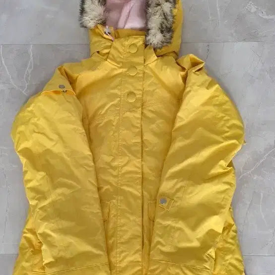 [BUNJANG] Kellan Yellow Ski Suit Set - Size M / 켈란 옐로우 스키복 세트 M 바지총장106