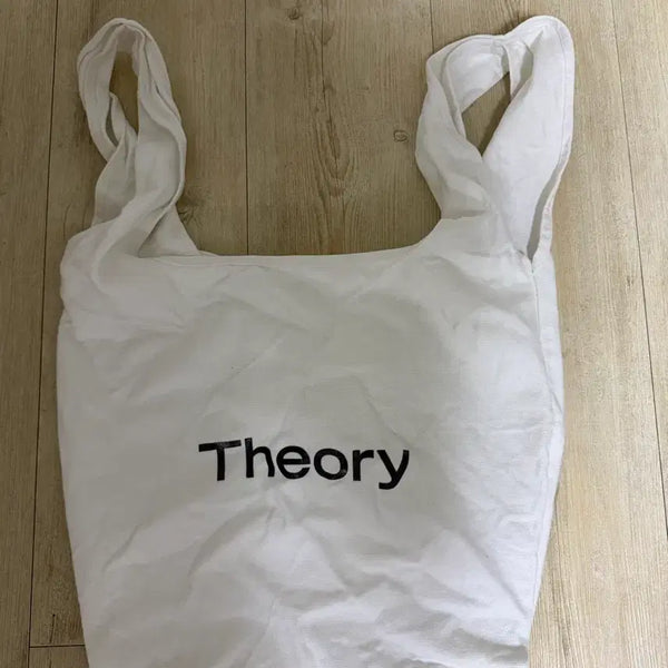 [BUNJANG] Theory White Eco Bag / Theory 에코백
