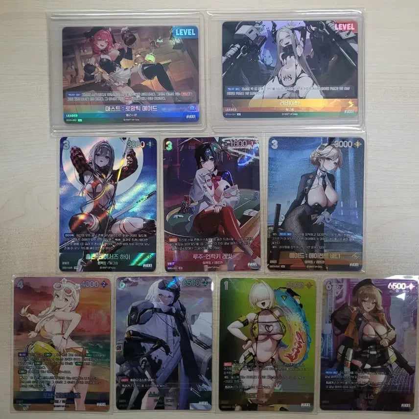 [BUNJANG] Nibel Arena NIKKE Card Bundle Set / 니벨아레나 니케 카드 일괄 판매합니다.