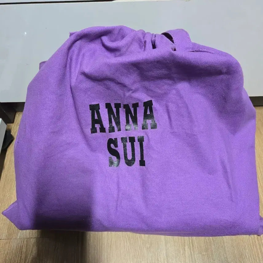 [BUNJANG] Anna Sui Black Bamboo Handle Cowhide Leather Tote Bag / ANNA SUI 블랙 뱀부 핸들 소가죽 토트백