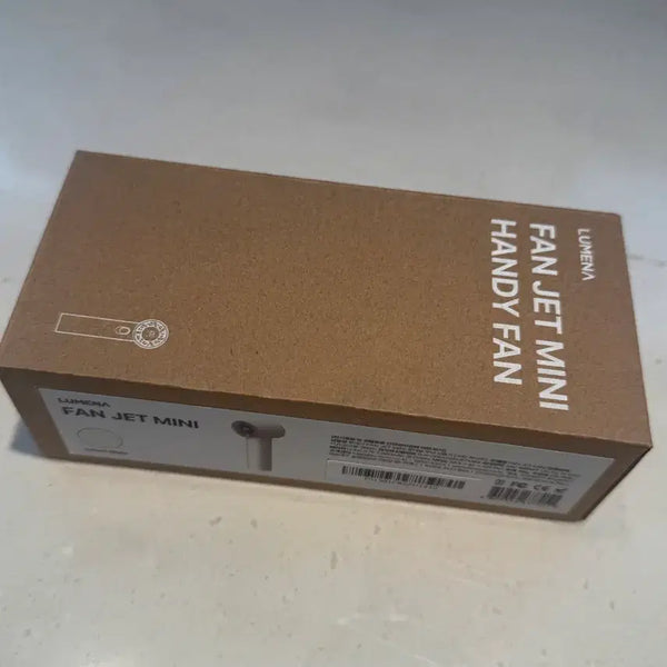 [BUNJANG] Stray Kids Fan Meeting Lumena Handheld Fan Cream Color (Sealed) / 스키즈 사녹 역조공 선풍기 손풍기 루메나 크림색 미개봉