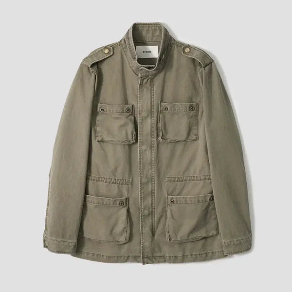 [BUNJANG] RHEME Vintage Washed Military Jacket / RHEME 빈티지 워시드 밀리터리 자켓
