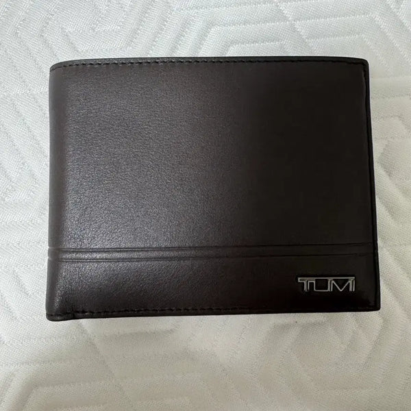 [BUNJANG] Tumi Bifold Wallet Brown / 투미 반지갑 브라운 새상품