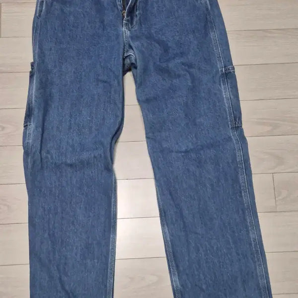 [BUNJANG] Levi's Washed Denim Cargo Pants / 리바이스 청바지 카고팬츠 워싱 데님