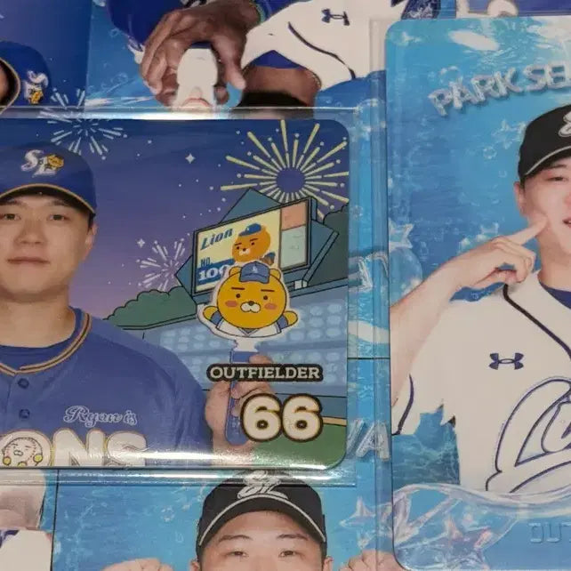[BUNJANG] Samsung Lions Summer Ryan Park Seung-gyu Bundle Photocard Set / 삼성라이온즈 썸머,라이언 박승규 포토카드 일괄