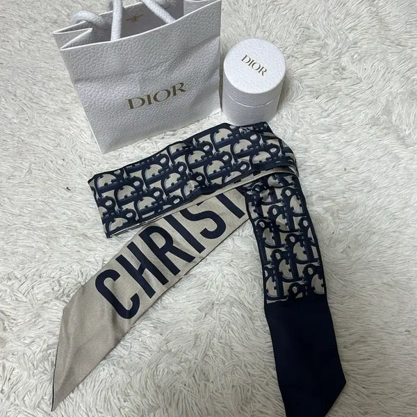 [BUNJANG] Dior Oblique Mitzah Silk Scarf / 디올 오블리크 미차