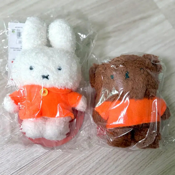 [BUNJANG] Miffy Boris "Pittato" Plush Doll Set (Sealed) / 미피 보리스 정품 피탓토 인형 세트 미개봉 새상품 굿즈