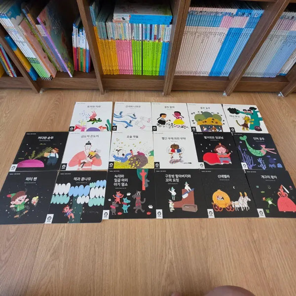[BUNJANG] Dudustory Shadow Theater Board Book Fairytale Set / 두두스토리 그림자극장 보드북 동화책 세트