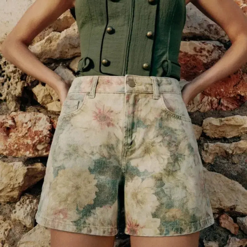[BUNJANG] Zara Floral Shorts Bundle Set / (새제품들) 자라 꽃반바지 등ㅡ3벌 각각. 비용