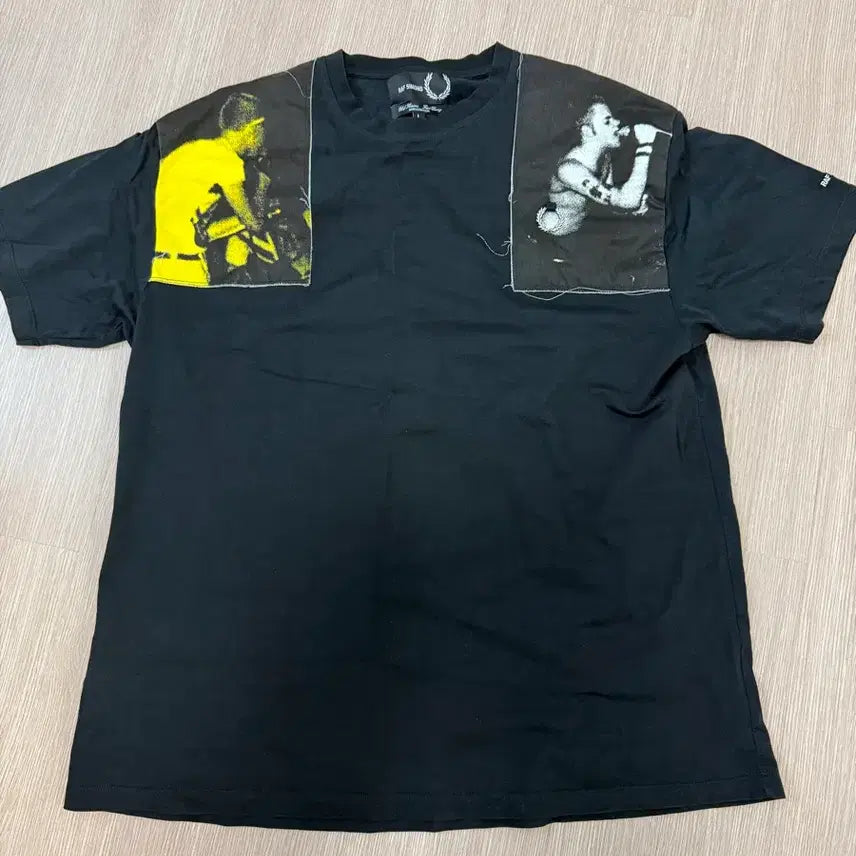 [BUNJANG] Fred Perry Raf Simons Collaboration Oversized T-Shirt / 프래드 페리 라프시몬스 L 사이즈