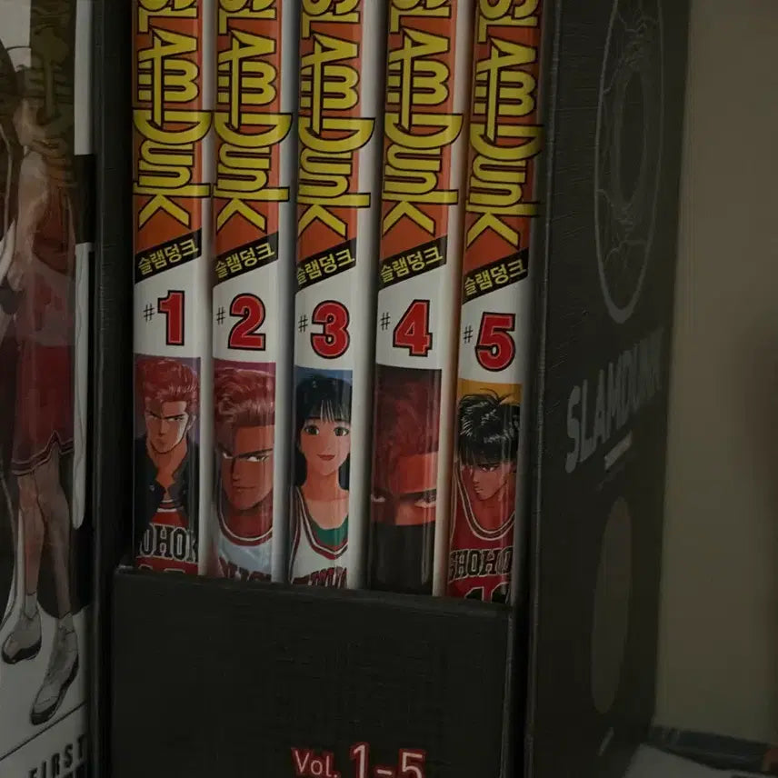 [BUNJANG] Slam Dunk Manga Vol. 1-5 Bundle Set / 슬램덩크 만화책 1~5권 일괄 판매만