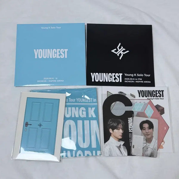 [BUNJANG] Young K First Concert Bundle Set (Welcome Gift + Fanclub Gift) / 영케이 첫콘 입장기프트+마데기프트 일괄