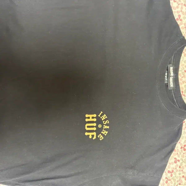 [BUNJANG] Huf x Insane Garage Short Sleeve T-Shirt / 허프 x 인세인개러지 반팔 l 팝니다