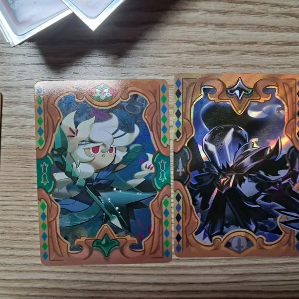 [BUNJANG] Cookie Run: Kingdom Saint Lily Cookie & Silent Salt Cookie Photocard Set / 쿠키런 킹덤 세인트릴리 쿠키, 사일런트솔트 쿠키 포토카드 2종