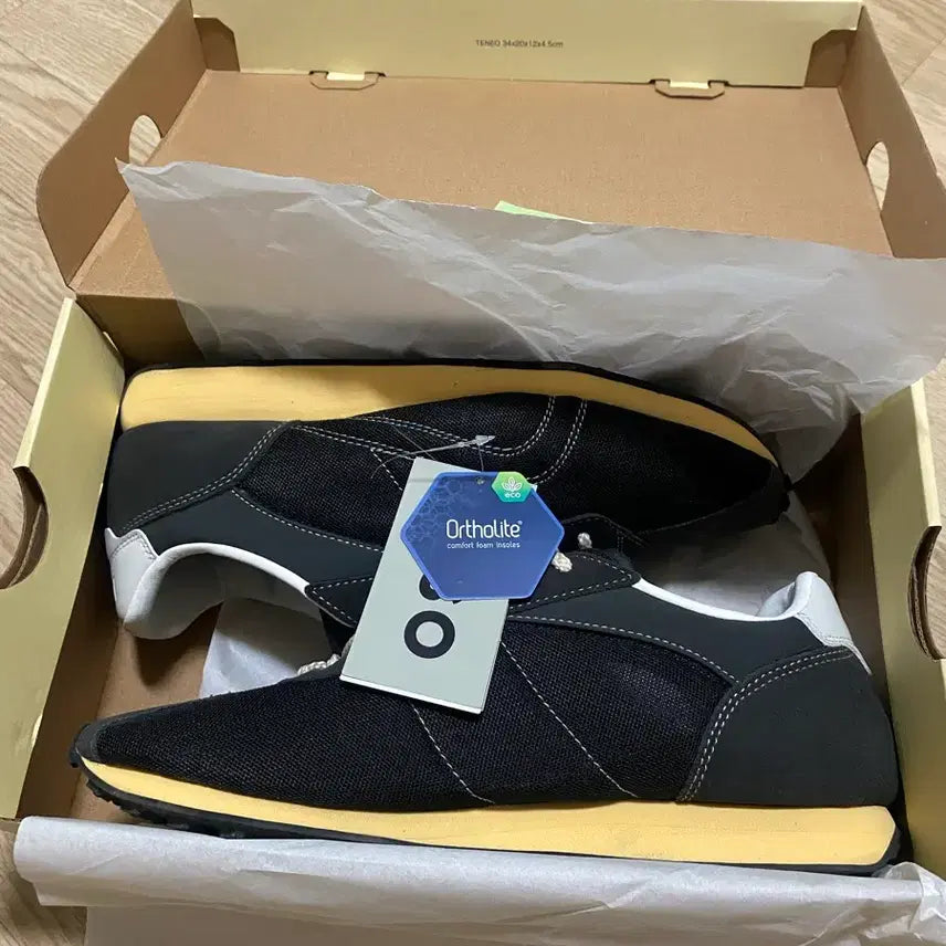[BUNJANG] Iso Halo 80s Sneakers (Black) / 이소 헤일로 80s 블랙 270 280 290