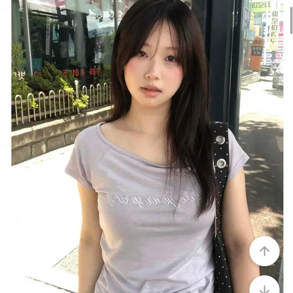 [BUNJANG] Yours Raglan Short-Sleeve T-Shirt / 유어즈 레글런 반팔 티셔츠