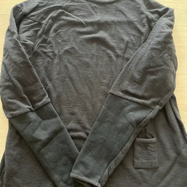 [BUNJANG] Hatching Room Incision Tee Blue Charcoal / [S] 해칭룸 Incision Tee Blue Charcoal