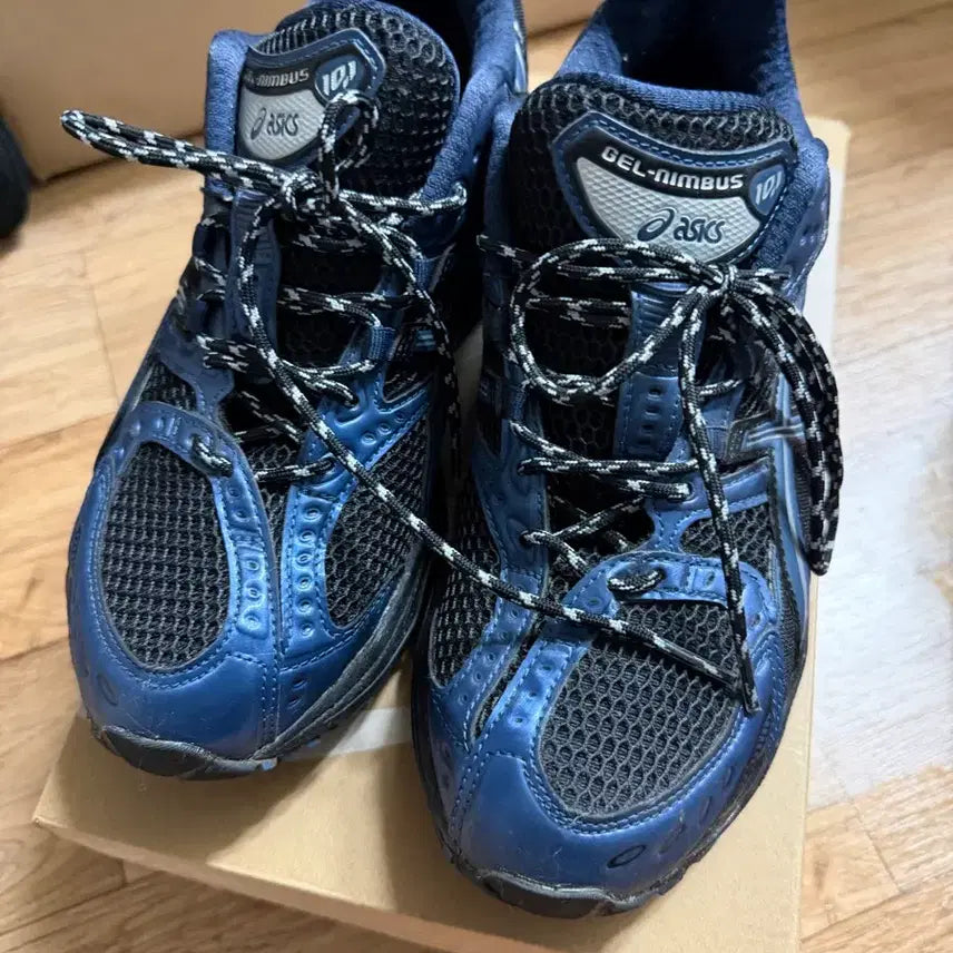 [BUNJANG] Asics Gel Nimbus 10.1 Black Grand Shark / 아식스 젤 님버스 10.1 블랙 그랜드 샤크