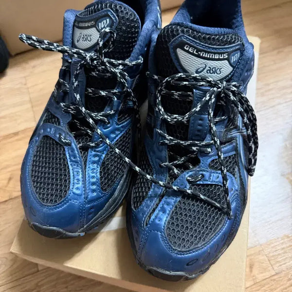 [BUNJANG] Asics Gel Nimbus 10.1 Black Grand Shark / 아식스 젤 님버스 10.1 블랙 그랜드 샤크