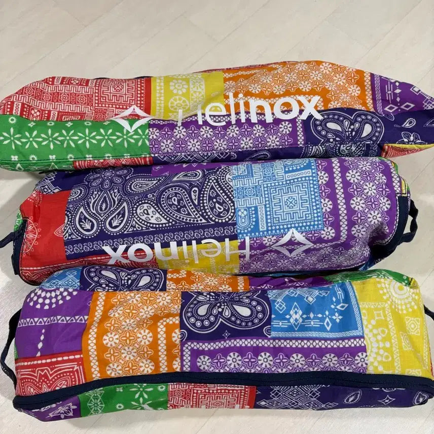 [BUNJANG] Helinox Bandana Rainbow Set (Hard Top L, Sunset 2, Mini 1) / 헬리녹스 반다나 레인보우 세트(하드탑L,선셋2,미니1)