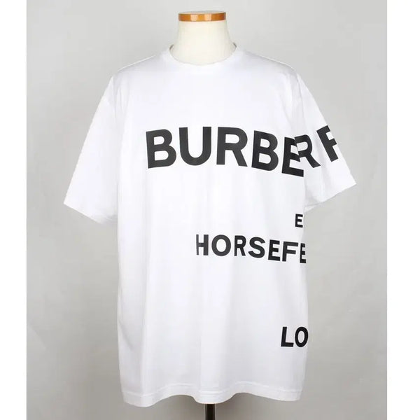 [BUNJANG] Burberry Horseferry Logo Short Sleeve T-Shirt / [당일배송]버버리 호스페리 로고 반팔 티셔츠 M(95~100)