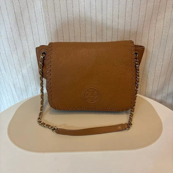 [BUNJANG] Tory Burch Leather Shoulder Bag / 정품 토리버치 가죽 숄더백