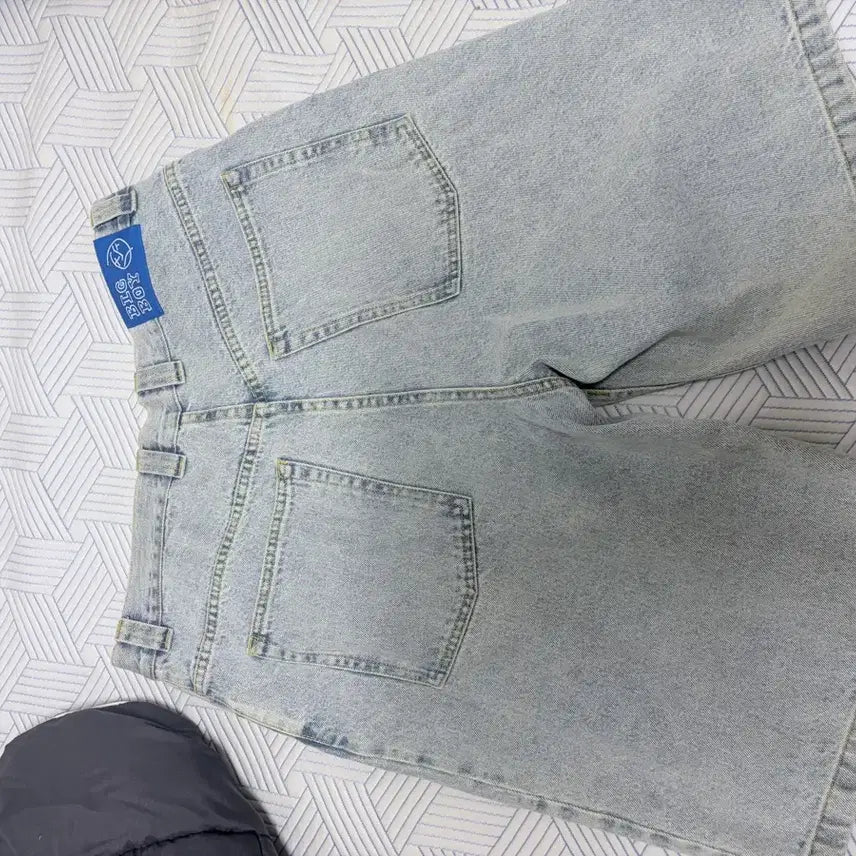[BUNJANG] Polar Skate Co. Light Wash Denim Shorts / 폴라스케이트 반바지