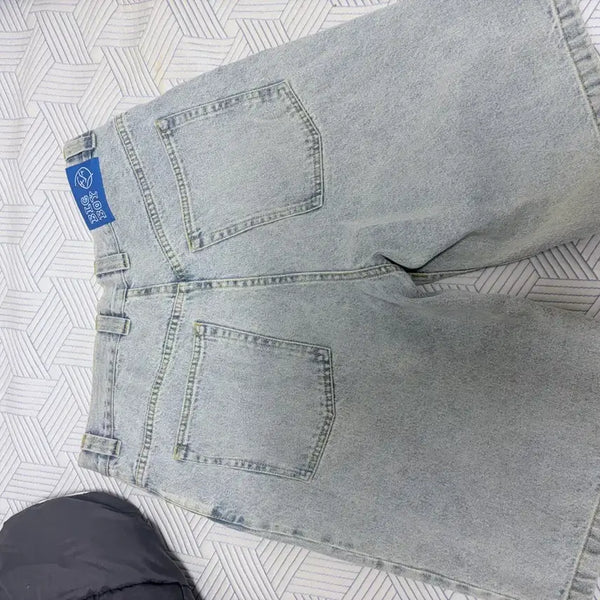 [BUNJANG] Polar Skate Co. Light Wash Denim Shorts / 폴라스케이트 반바지