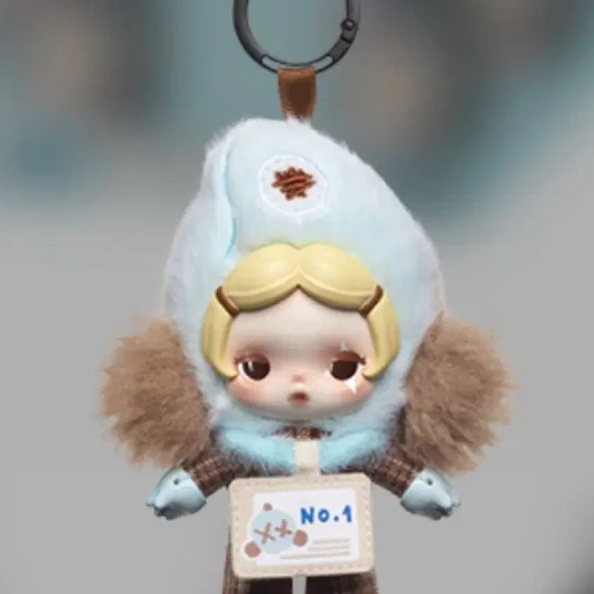[BUNJANG] Skullpanda Off-Mode Stay Chill Figure Keychain / 스컬판다 오프모드 스테이칠 stay chill
