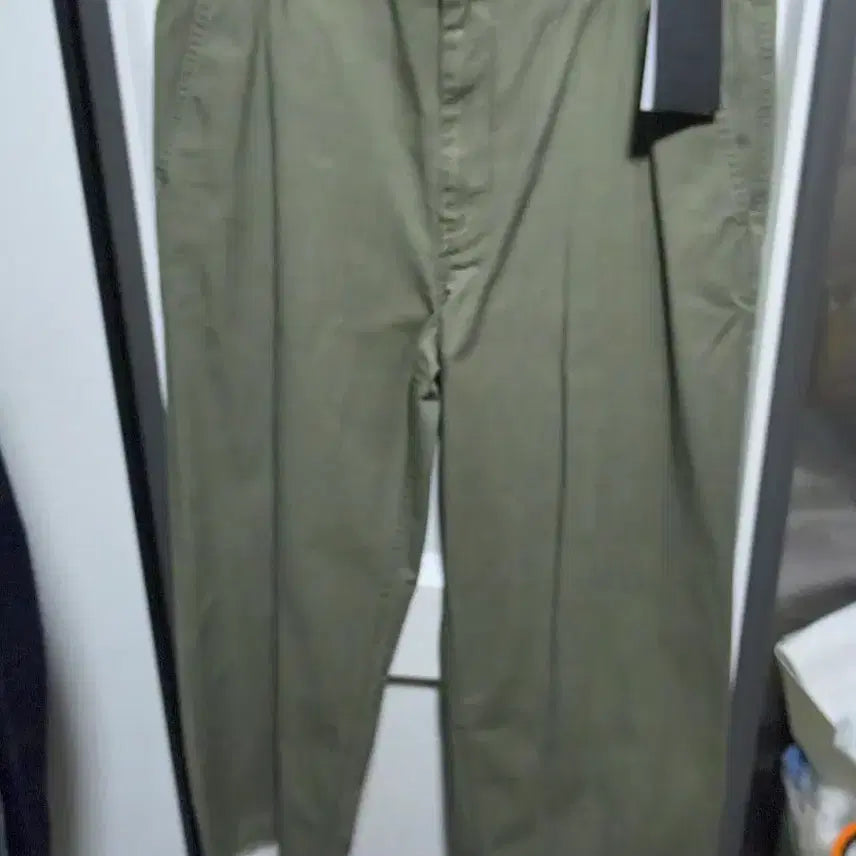 [BUNJANG] System Homme Khaki Chino Pants / 시스템옴므 카키 치노 새상품