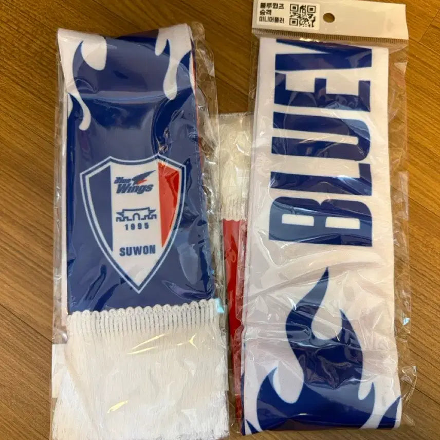 [BUNJANG] Suwon Samsung Bluewings Promotion Mini Scarf / 수원삼성블루윙즈 승격 미니 머플러
