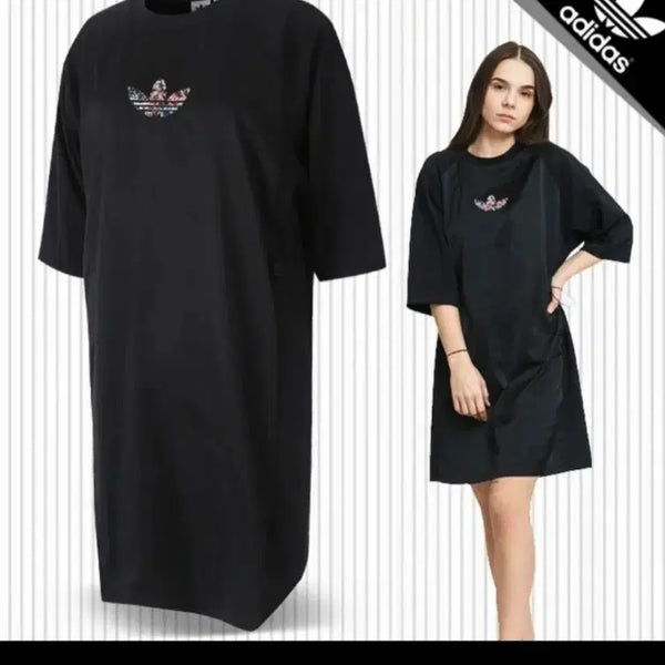 [BUNJANG] Adidas Short Sleeve Oversized Dress / 아디다스 반소매 원피스