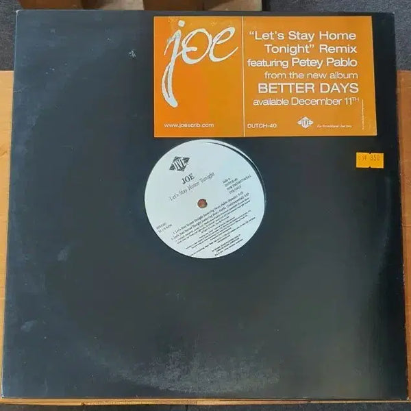 [BUNJANG] Joe 'BETTER DAYS' LP Record Import / 조 JOE 앨범 'BETTER DAYS' LP 레코드 수입반