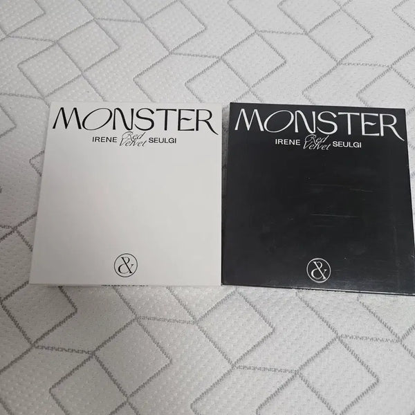 [BUNJANG] Red Velvet Monster Album Top Note Ver. & Middle Note Ver. Set / 레드벨벳 아슬 monster 앨범 top middle note ver. 처분합니다! (아이린 슬기 몬스터 탑 미들 노트 버전)