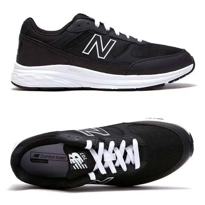 [BUNJANG] New Balance 707 Black Sneakers (275) / 275 ) 뉴발란스 707 검흰