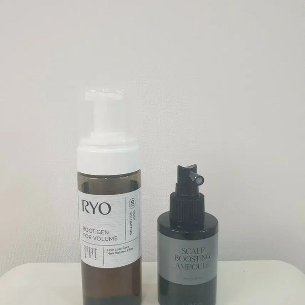 [BUNJANG] Ryo Rootgen Volume Ampoule + Lukins Scalp Boosting Ampoule / 려 루트젠 볼륨 앰플 + 루킨스 두피 부스팅 앰플