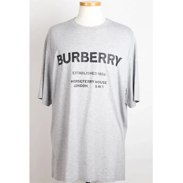 [BUNJANG] Burberry Short Sleeve T-Shirt Grey XL / [당일배송]버버리 반팔티 그레이 XL(105)