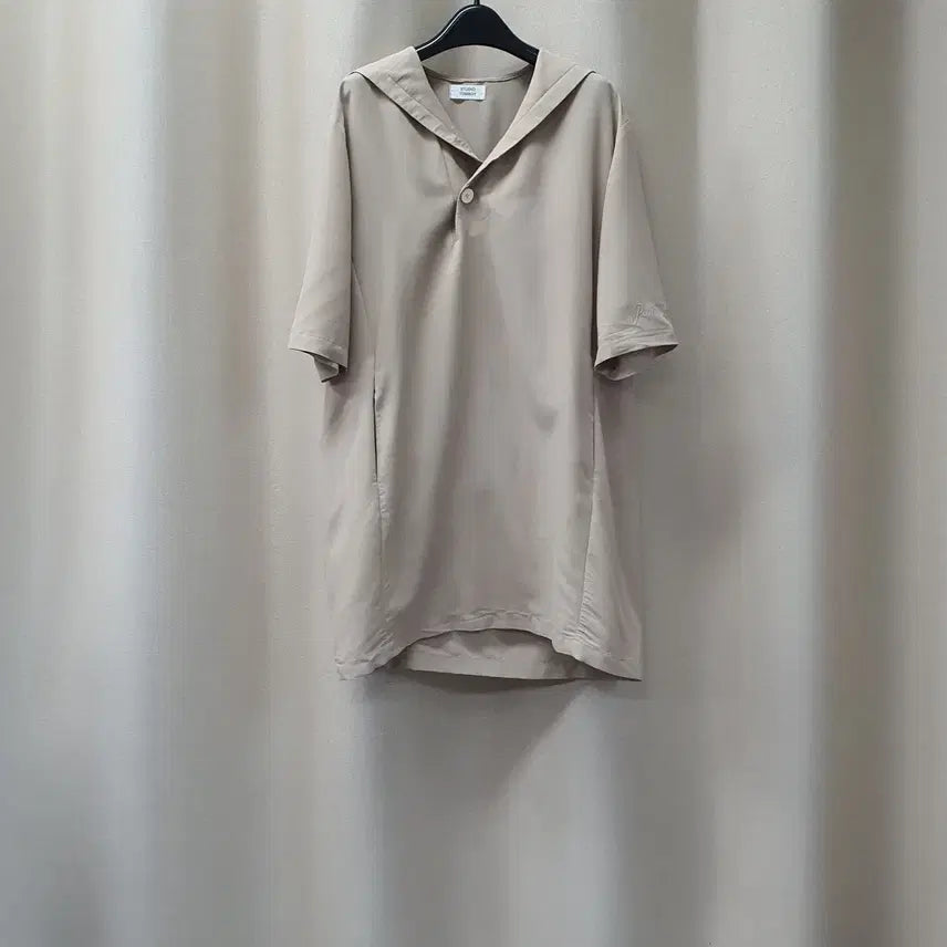 [BUNJANG] Studio Tomboy Short Sleeve Oversized Collar Dress / 스튜디오톰보이 반소매 빅카라 원피스