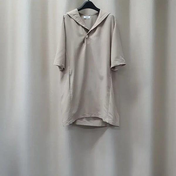 [BUNJANG] Studio Tomboy Short Sleeve Oversized Collar Dress / 스튜디오톰보이 반소매 빅카라 원피스