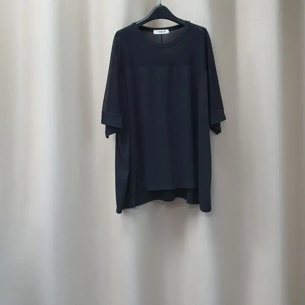 [BUNJANG] Tomboy Loose Fit Oversized Short Sleeve T-Shirt / 톰보이 루즈핏 오버핏 반팔티