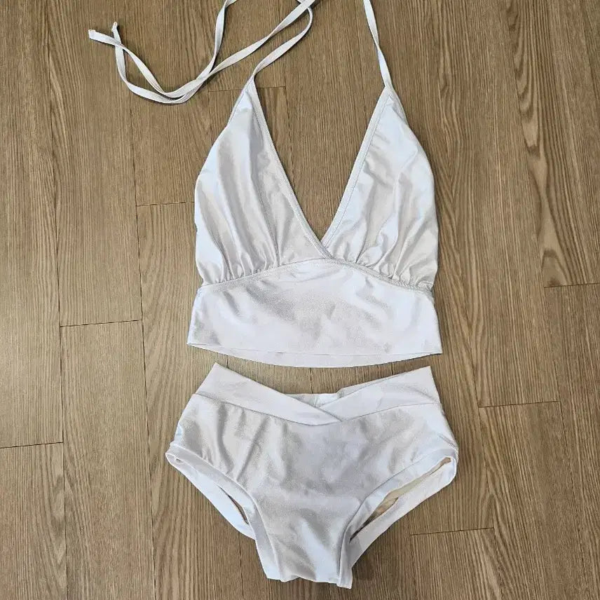 [BUNJANG] Catch Polewear Marilyn White S Set / 캐치 폴웨어 마릴린 S 케치