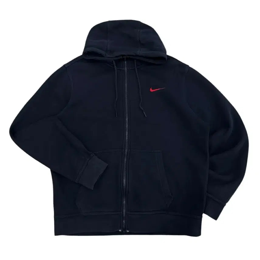 [BUNJANG] Nike Swoosh Full Zip Hoodie Navy L / 나이키 스우시 후드집업 네이비L