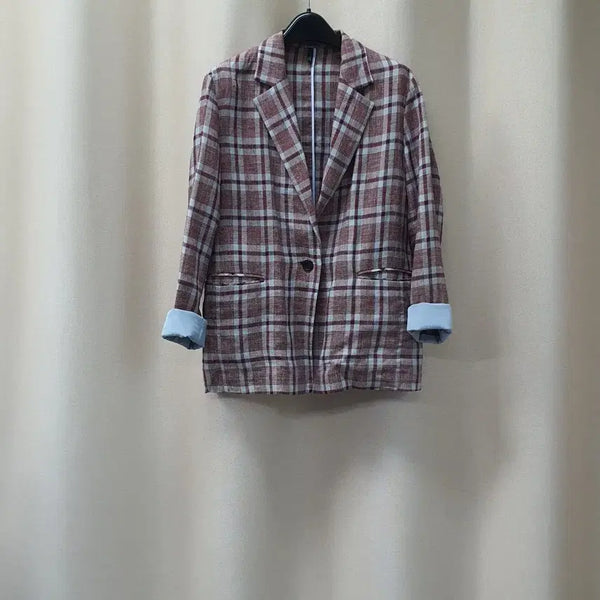 [BUNJANG] Benetton 100% Wool Summer Jacket / 베네통 마100 여름 자켓