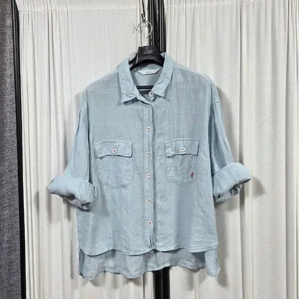 [BUNJANG] Linen Shirt / 시원한린넨셔츠(free)