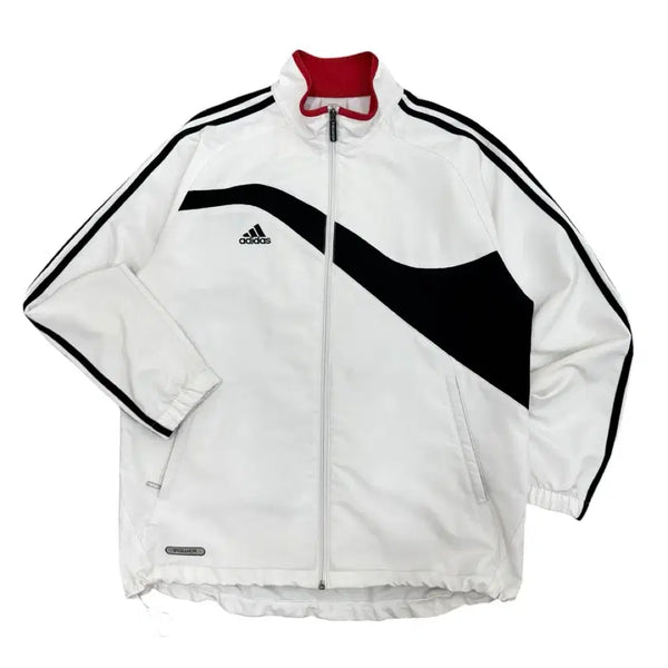 [BUNJANG] Adidas Old School Colorblock Windbreaker Jacket L / 아디다스 올드스쿨 배색 바람막이 L