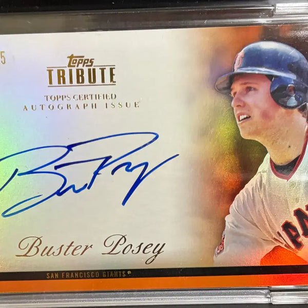 [BUNJANG] MLB Buster Posey Autographed Card / (MLB) 버스터 포지 친필 싸인카드