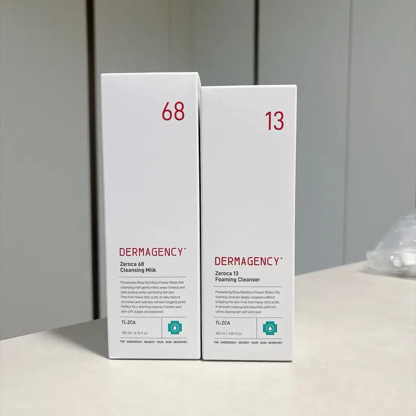 [BUNJANG] DermaJency Cleansing Milk + Cleansing Foam Set / 더마젼시 클렌징밀크 + 클렌징폼 세트
