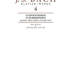 [BUNJANG] Taerim World Music Collection: Bach Volume 4 / 태림 세계음악전집 바흐집 4 태림출판사