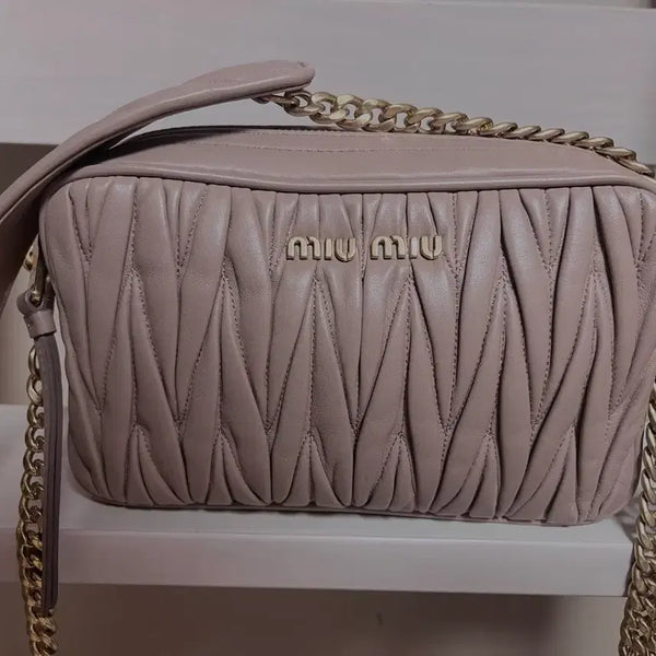[BUNJANG] Miu Miu Matelassé Camera Bag / [정품]미우미우 마테라쎄 백